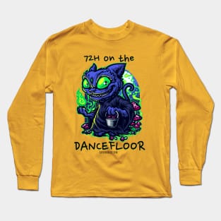 Techno cat - 72H on the dancefloor - Catsondrugs.com - rave, edm, festival, techno, trippy, music, 90s rave, psychedelic, party, trance, rave music, rave krispies, rave flyer T-Shirt Long Sleeve T-Shirt